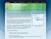 Tablet Screenshot of logonexpert.com